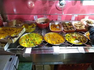 Hot dishes at Refeitorio Organico in Rio De Janeiro