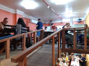 ... at Refeitorio Organico in Rio De Janeiro