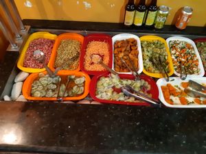 vegtables at Refeitorio Organico in Rio De Janeiro