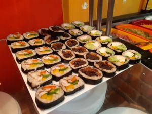 sushi at Refeitorio Organico in Rio De Janeiro