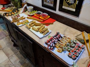 Sushi at Refeitorio Organico in Rio De Janeiro