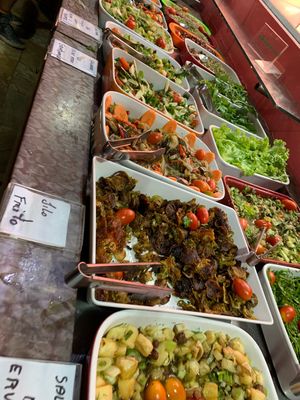 No added salt, very fresh, many selections at Refeitorio Organico in Rio De Janeiro