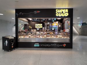 Exterior in underpass at Superguud in Zurich