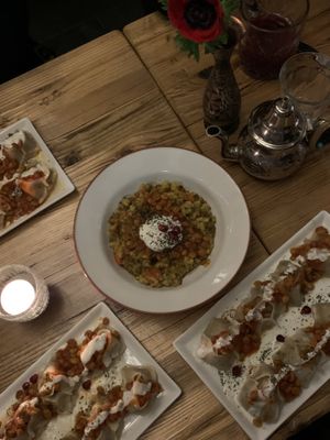 Mantu & Shola Ghorbandi  at Afghan Anar in Zurich