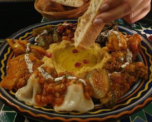 Starter plate at Afghan Anar in Zurich