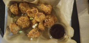 Sesame cauliflower wings at Cult Kitchen in Akron