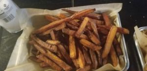 Sweet potato fries at Cult Kitchen in Akron