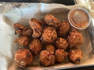 Cauliflower wings  at Cult Kitchen in Akron