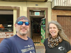 Front door at Verdecelli  - Coco's Cafe in Cuenca