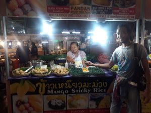 The stall at Thai Dessert Stall in Koh Phangan