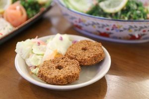 falafel at Asalam Restaurant in Jeju