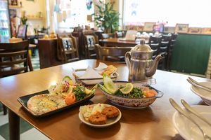 interior at Asalam Restaurant in Jeju