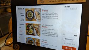 Veg*n Menu March 2024 at Asalam Restaurant in Jeju