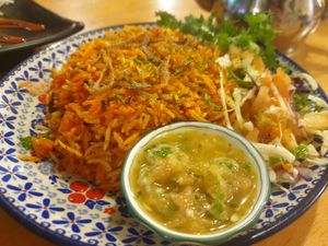 Mandi rice 7.5/10 at Asalam Restaurant in Jeju