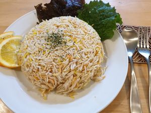 Mandi rice at Asalam Restaurant in Jeju