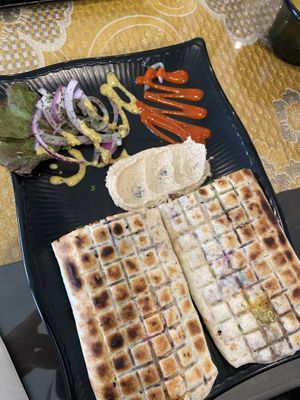 Falafel sandwich 8,000 krw at Asalam Restaurant in Jeju