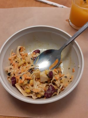 very small bowls at Anana in Athens