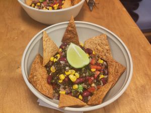 Mexican salad at Anana in Athens