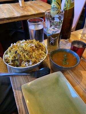 Biryani   at Baboo Ji in Southampton