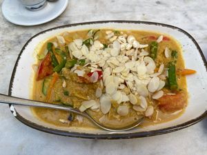 Vegetable curry  at Buddha Haus in Berlin