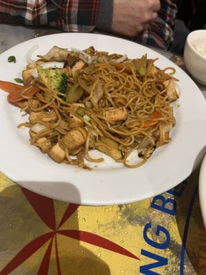 Tofu yakisoba   at Long Beach Cafe in Lakewood