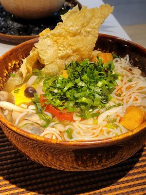 Bun Rieu "Crab Noodles" at Be An Bistro in Ho Chi Minh City