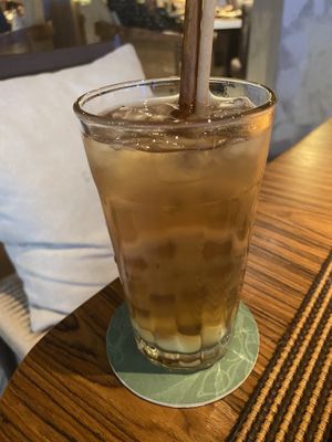 Herbal drink w chestnuts… so good!  at Be An Bistro in Ho Chi Minh City