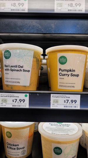 Soup at Whole Foods Market in Indianapolis