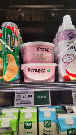 Vegan whipped cream at Whole Foods Market in Indianapolis