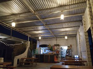 Bar at night at Vietnam Surf Camping in My Hoa