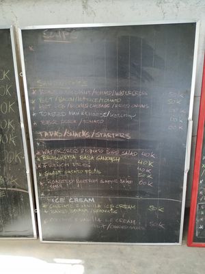 Snacks at Vietnam Surf Camping in My Hoa