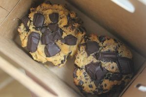 Chocolate Chip Cookies at Veganska Kakor in Malmo