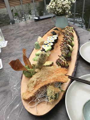 Vegan sushi platter!!!🌱🌱🌱🌱 at An Nam - Asia Trendfoods in Nordhorn