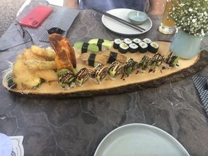 Vegan sushi menu! at An Nam - Asia Trendfoods in Nordhorn