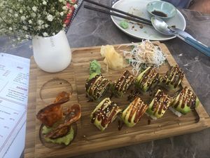 Buddha Vegan sushi  at An Nam - Asia Trendfoods in Nordhorn