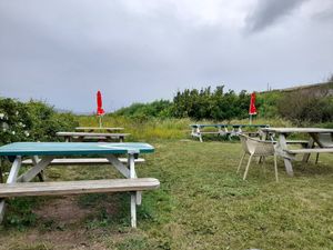 Outside at YHA in Broad Haven