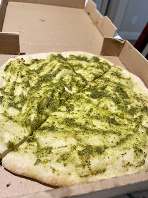 Pesto garlic bread  at Tarantino's Vegan in Las Vegas