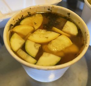 Minestrone  at Tarantino's Vegan in Las Vegas