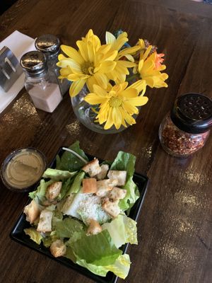 Caesar salad  at Tarantino's Vegan in Las Vegas