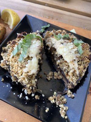 Stuffed portobello   at Tarantino's Vegan in Las Vegas
