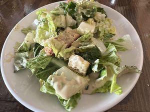 Caesar salad  at Tarantino's Vegan in Las Vegas