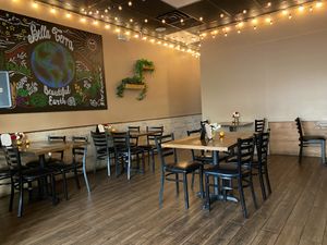 Interior at Tarantino's Vegan in Las Vegas