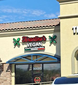  at Tarantino's Vegan in Las Vegas