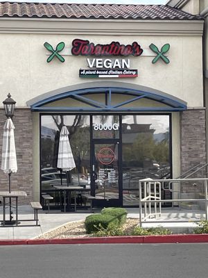   at Tarantino's Vegan in Las Vegas