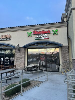   at Tarantino's Vegan in Las Vegas