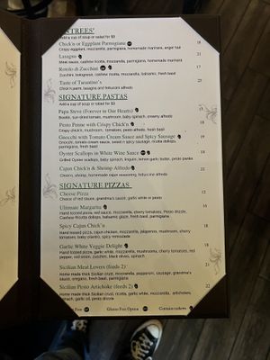   at Tarantino's Vegan in Las Vegas