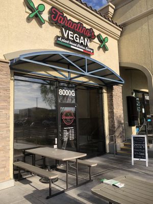   at Tarantino's Vegan in Las Vegas