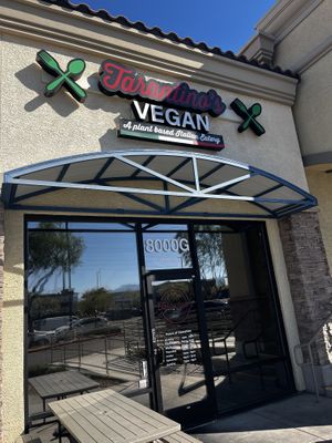   at Tarantino's Vegan in Las Vegas