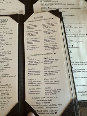   at Tarantino's Vegan in Las Vegas