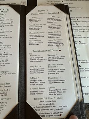   at Tarantino's Vegan in Las Vegas